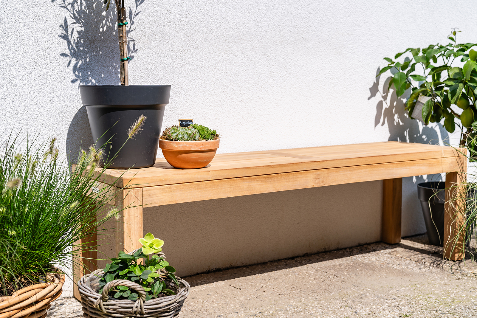 The range best sale wooden garden bench